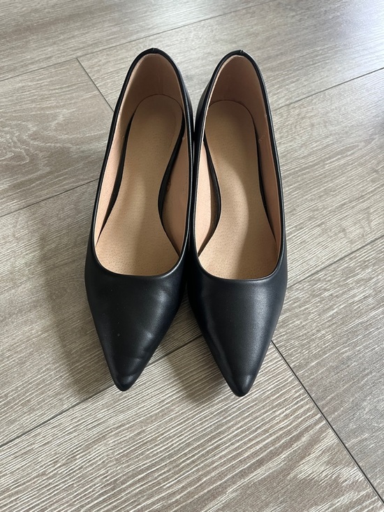 Shoes - Classic Black Pointed Toe Women's Flats